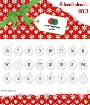 Adventkalender-Sujet: Geschenkpackerl © echonet communication GmbH