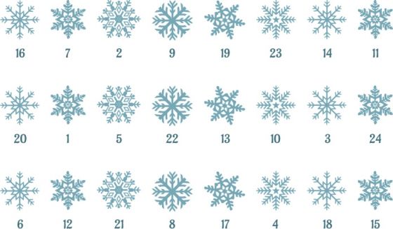 Fenstersymbole: Schneeflocken © echonet communication GmbH